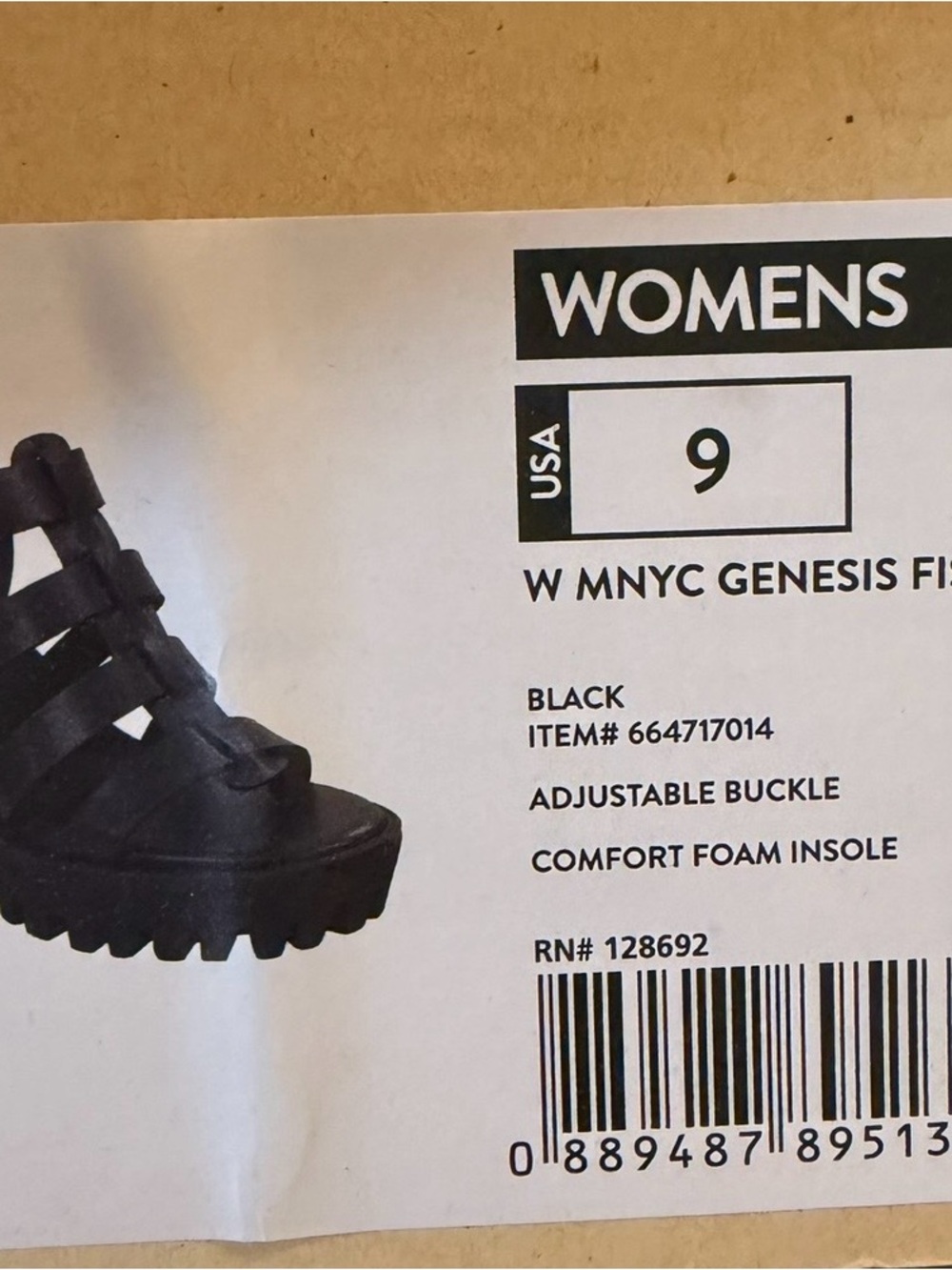 Madden NYC - Black sandals